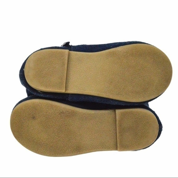 Girls Blue Suede‎ GAP Button Boots, Size 8 - Picture 5 of 10